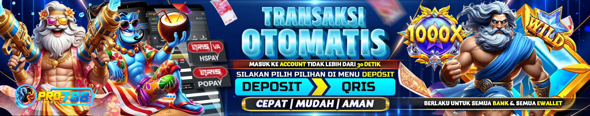 PRO788 - TRANSAKSI OTOMATIS QRIS PAYMENT